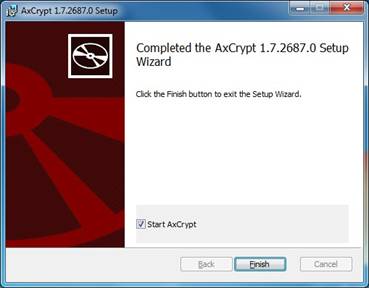 AxCrypt Installation, Image #6